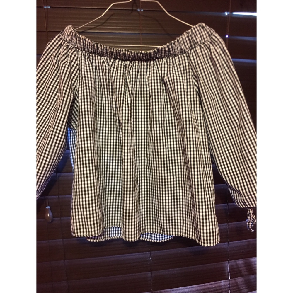Off the shoulder shirt